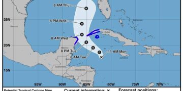 Se aleja de Tamaulipas potencial ciclón