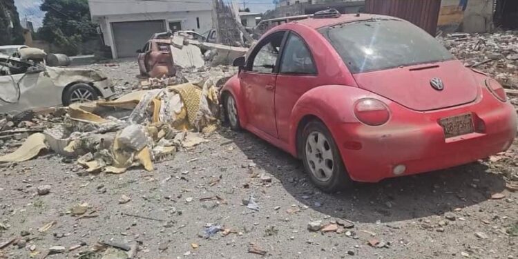 Exolosión en vivienda deja dos muertos