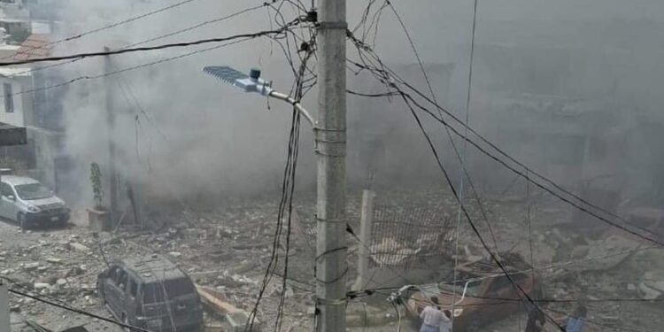 Exolosión en vivienda deja dos muertos