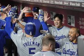 Freeman y Ohtani brillan en la victoria de Dodgers sobre Diamondbacks