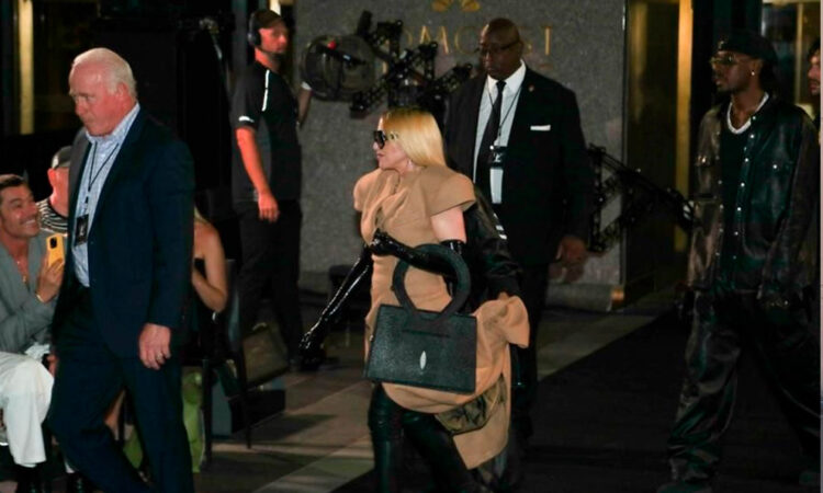 Madonna impone moda en la Semana de la Moda de Nueva York