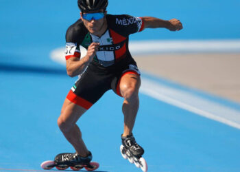 Jorge Luis Martínez lidera a México en el Mundial de Patinaje en Italia