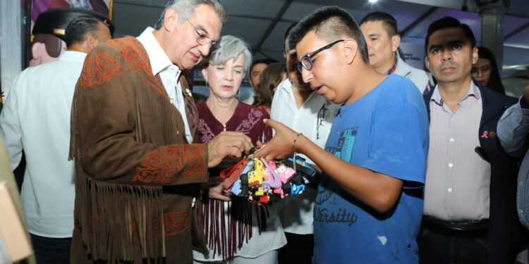 Inauguran Américo Villarreal, gabinete, alcaldes y diputados la Feria Tamaulipas 2024