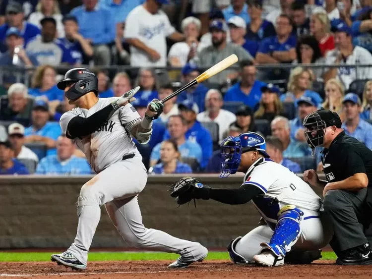 Yankees vencen 3-1 a Kansas City; van a la Serie de Campeonato