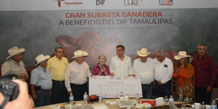 Reconocen ganaderos de Tamaulipas sólido respaldo del gobernador Américo Villarreal