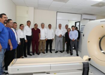Entrega Américo tomógrafo al Hospital Infantil de Tamaulipas
