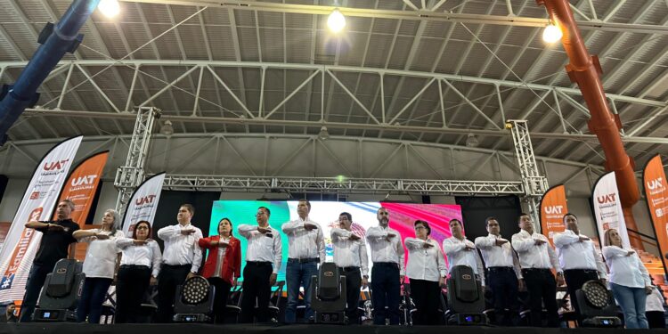 Rector de la UAT inaugura en Reynosa los Juegos Interfacultades 2024 zona norte