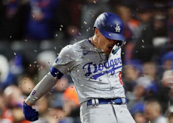 Dodgers da segunda blanqueada 8-0 a Mets de Nueva York; aventaja la serie 2-1 