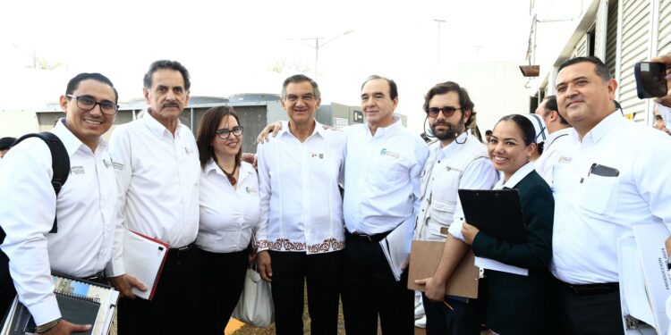 Supervisan Director de IMSS-Bienestar y Américo Villarreal avances en nuevos hospitales de Madero y Tampico
