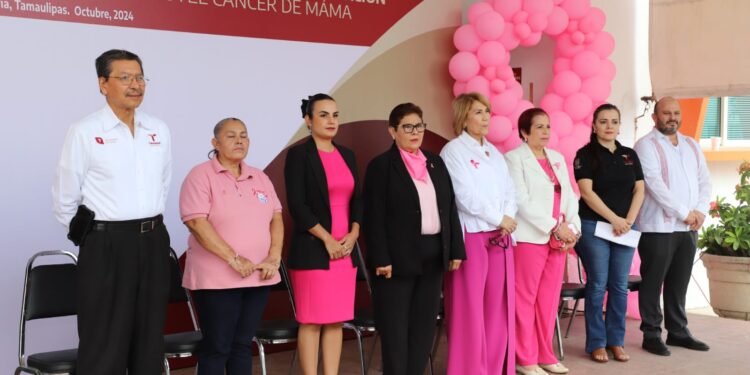Conmemoran en Centro Oncológico de Cd. Victoria, el Día Internacional de Lucha Contra el Cáncer de Mama