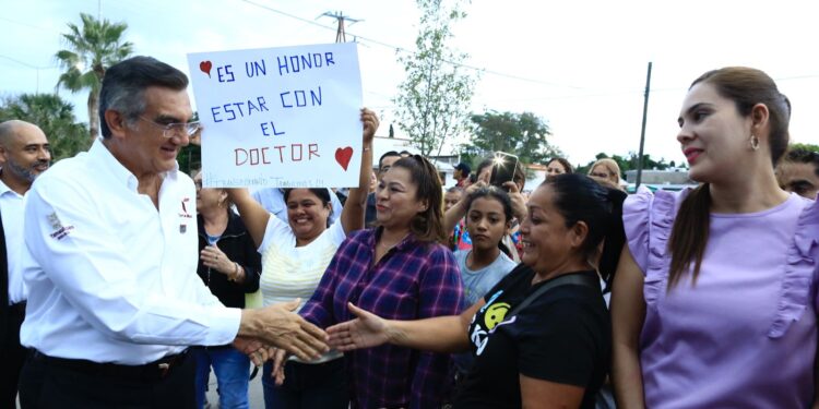 Inaugura Américo Villarreal rehabilitación de avenida en que se invirtieron 52 millones en Cd. Victoria