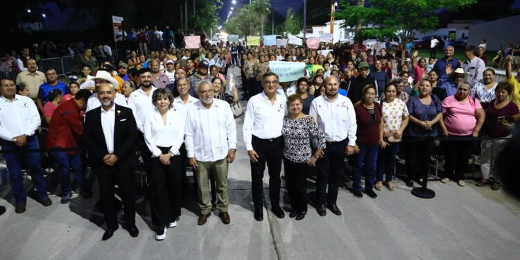 Inaugura Américo Villarreal rehabilitación de avenida en que se invirtieron 52 millones en Cd. Victoria