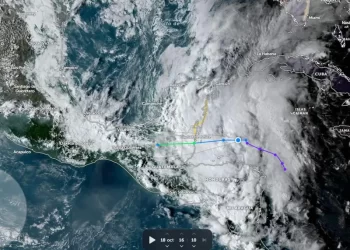 Alerta CONAGUA por el ciclón tropical ‘Quince’ en el Mar Caribe