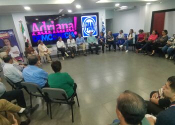Pide Adriana Dávila a panistas tamaulipecos su voto para rescatar la credibilidad social en el PAN