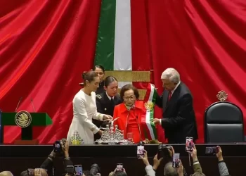 Claudia Sheinbaum reconoce labor de López Obrador en su primer discurso como presidenta