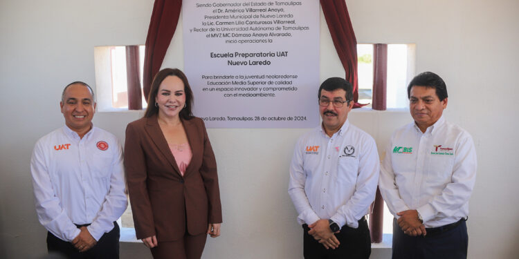 Inauguran la Preparatoria UAT Nuevo Laredo