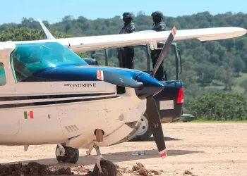 Sedena asegura avioneta con media tonelada de cocaína en Oaxaca