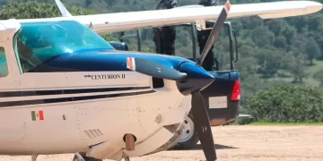 Sedena asegura avioneta con media tonelada de cocaína en Oaxaca