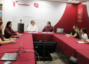 Firman convenio Radio y Televisión Tamaulipas y el COTACYT