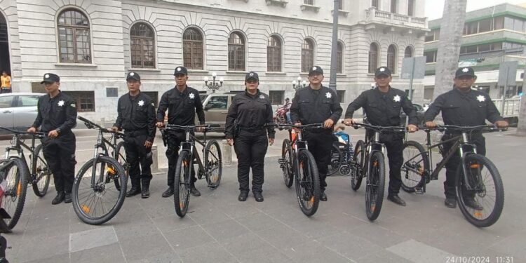 Recibe Guardia Estatal motocicletas y bicicletas para reforzar seguridad en Tampico
