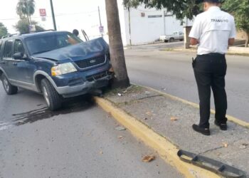 Mujer pierde control del volante y estrella camioneta en una palmera en Oaxaca y 16