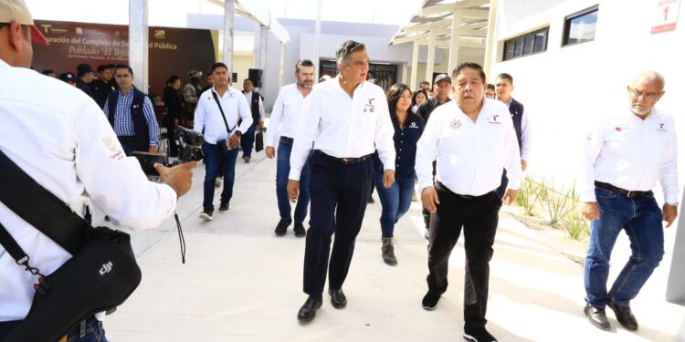 Inaugura Américo Villarreal Complejo de Seguridad Pública en San Fernando, Tamaulipas