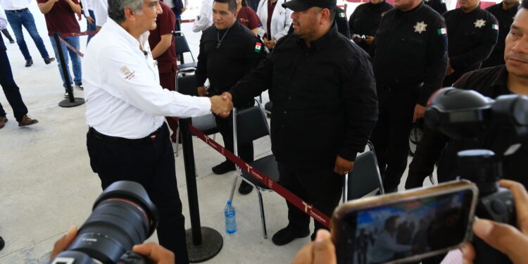 Inaugura Américo Villarreal Complejo de Seguridad Pública en San Fernando, Tamaulipas