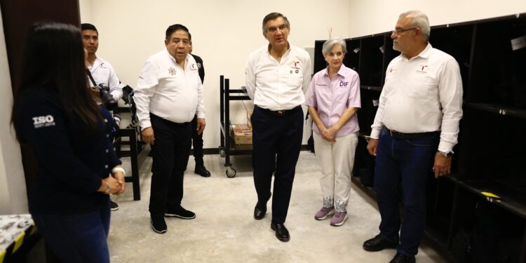 Inaugura Américo Villarreal Complejo de Seguridad Pública en San Fernando, Tamaulipas