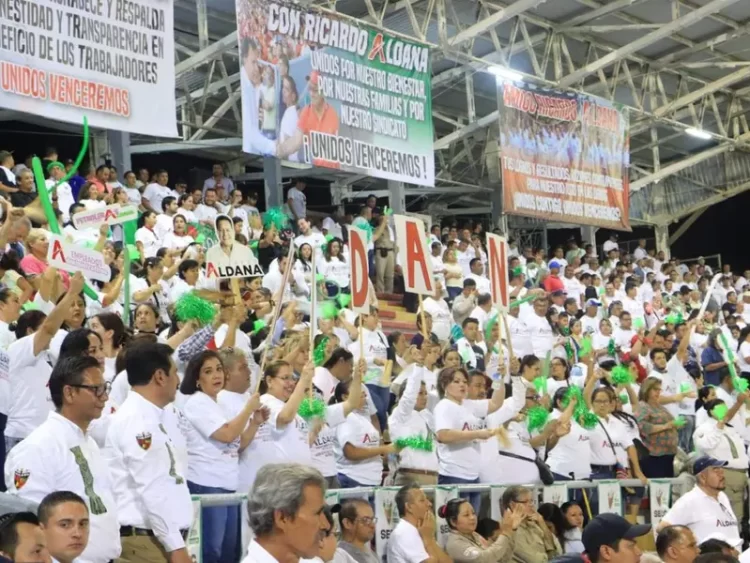 Busca Aldana Prieto ganar con mayor porcentaje de votos dirigencia del sindicato petrolero