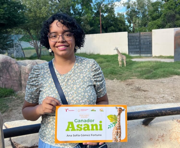 “Asani”, nombre ganador para el bebé jirafa del Zoológico Tamatán de Cd. Victoria