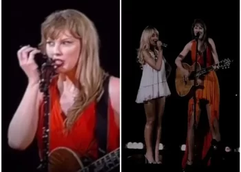 Taylor Swift sorprende al cantar Espresso con Sabrina Carpenter en Nueva Orleans