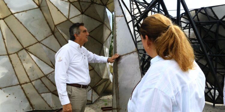 Colocarán virgen monumental en sitio turístico religioso El Chorrito, Hidalgo, Tamaulipas