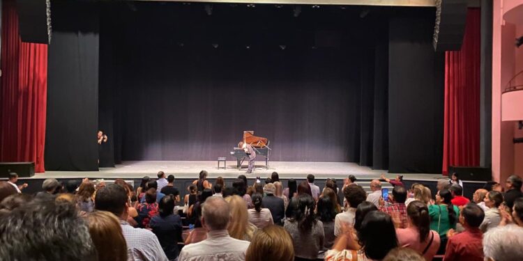 El joven pianista Mateo Hurtado Castillo deslumbró a victorenses en el XXII Festival Internacional de Tamaulipas