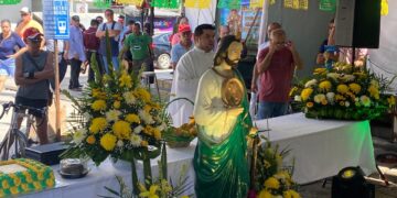 Locatarios del Mercado Argüelles ofrecen misa por el Día de San Judas Tadeo