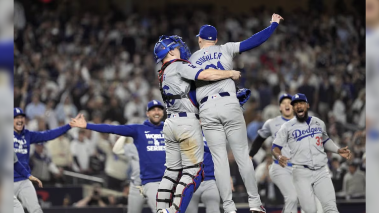 Dodgers gana quinto partido 7-6 a Yankees y conquista Serie Mundial 2024 en el Bronx!