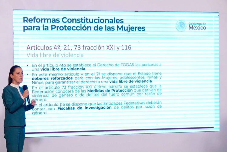 Por mandato presidencial, habrá cartilla sobre los derechos constitucionales de las mujeres