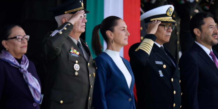 Reiteran las Fuerzas Armadas de México lealtad a la presidenta Claudia Sheinbaum