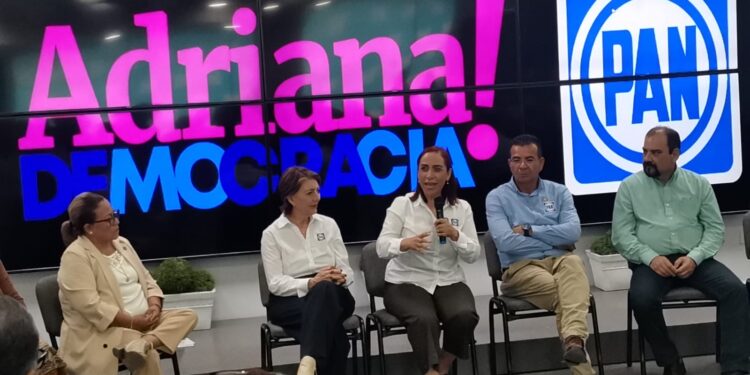 Pide Adriana Dávila a panistas tamaulipecos su voto para rescatar la credibilidad social en el PAN