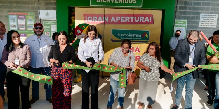 Inauguran Bodega Aurrera en sector poniente de Cd. Victoria; genera 70 empleos