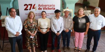 Con exhibición fotografías antiguas inician festejos del 274 Aniversario de Cd. Victoria.