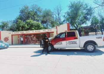 Realiza Guardia Estatal recorridos de seguridad en planteles de todos los niveles