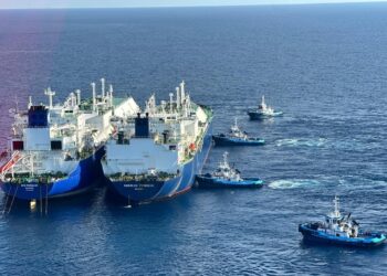 Zarpa buque con gas licuado del puerto de Altamira, Tamaulipas hacia Europa