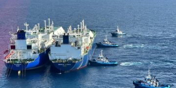 Zarpa buque con gas licuado del puerto de Altamira, Tamaulipas hacia Europa