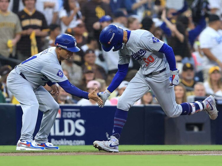Dodgers de Los Ángeles siguen con vida; igualan serie 2-2 ante Padres de San Diego