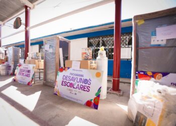 Equipa DIF Tamaulipas a desayunadores escolares y comedores comunitarios