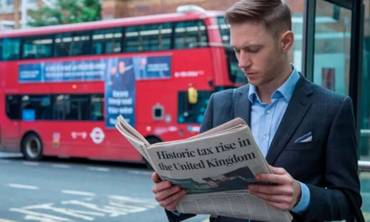 Reino Unido anuncia histórica subida de impuestos