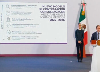 Claudia Sheinbaum presenta plan para transparencia en compra de medicamentos