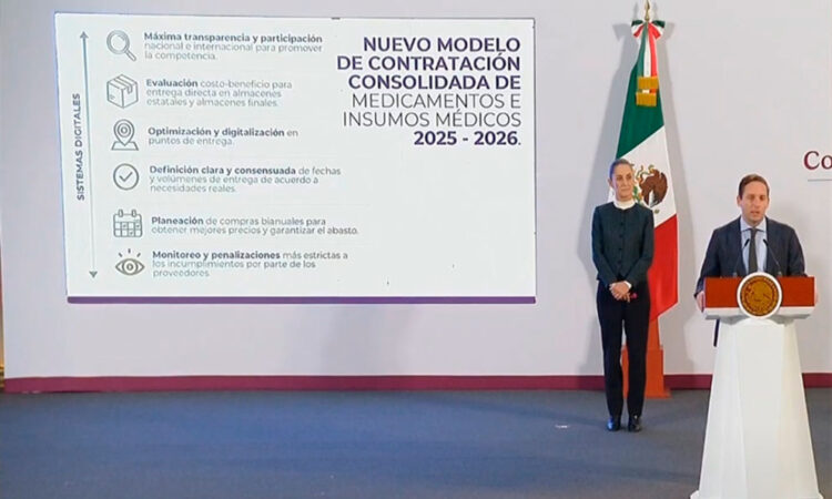 Claudia Sheinbaum presenta plan para transparencia en compra de medicamentos