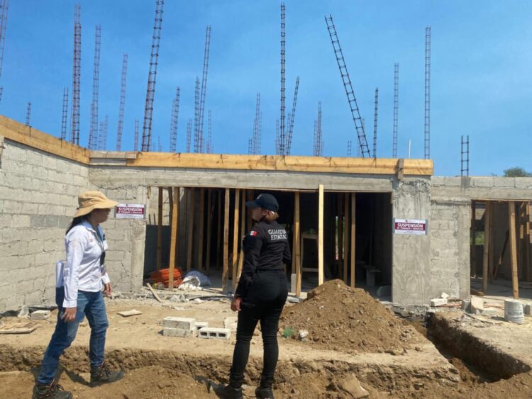 Suspenden construcción en fraccionamiento de Ciudad Madero