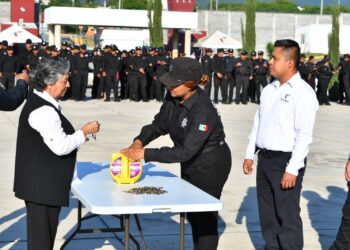 Empleados de Seguridad Pública donan al Teletón